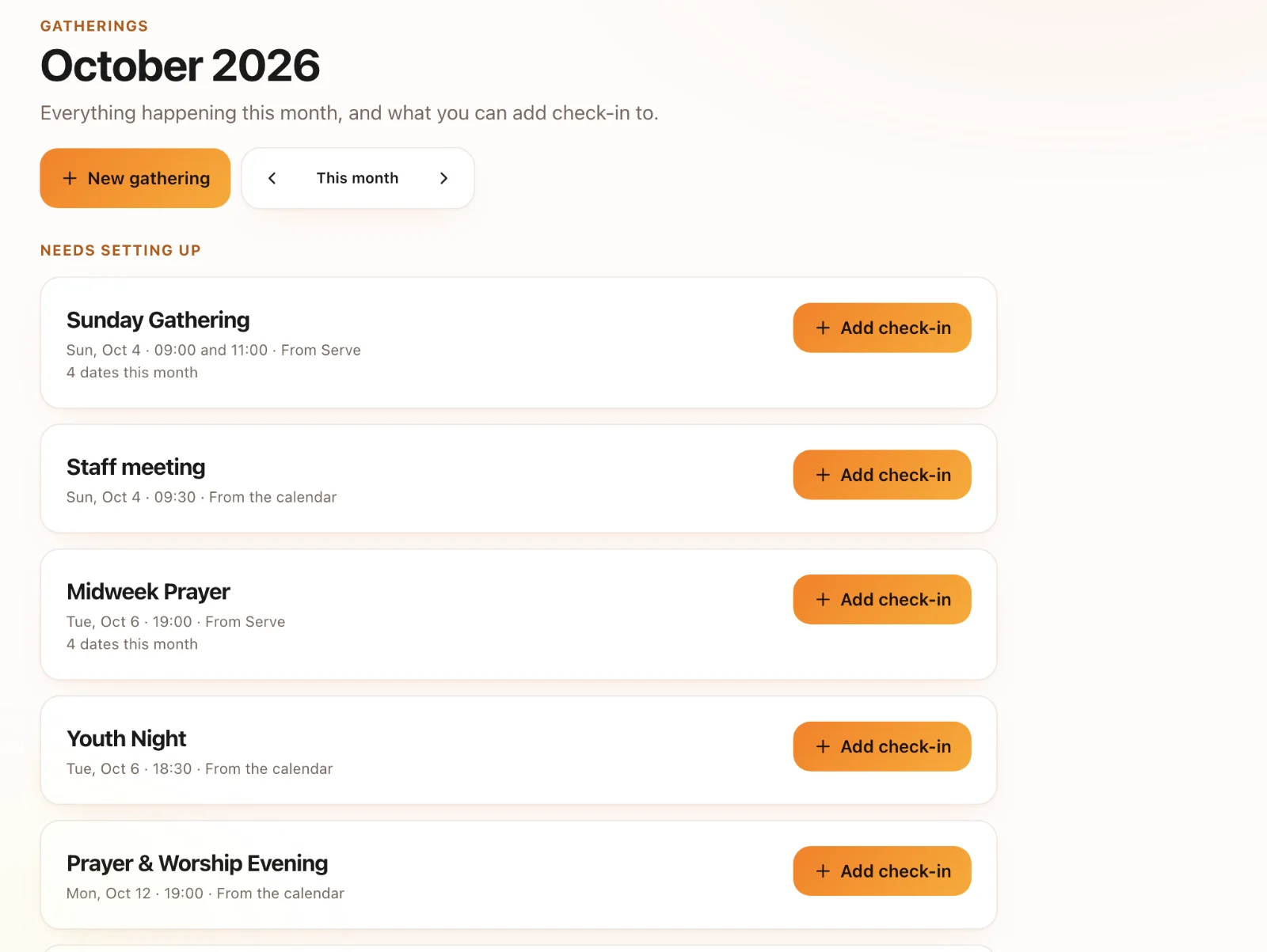 Intro to Sanctuary Check-Ins: Where to start