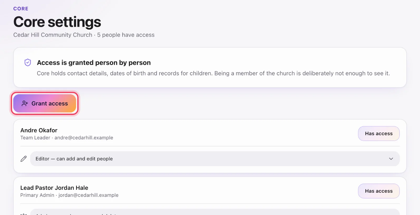 Intro to Sanctuary Core: It is free, and access is not automatic
